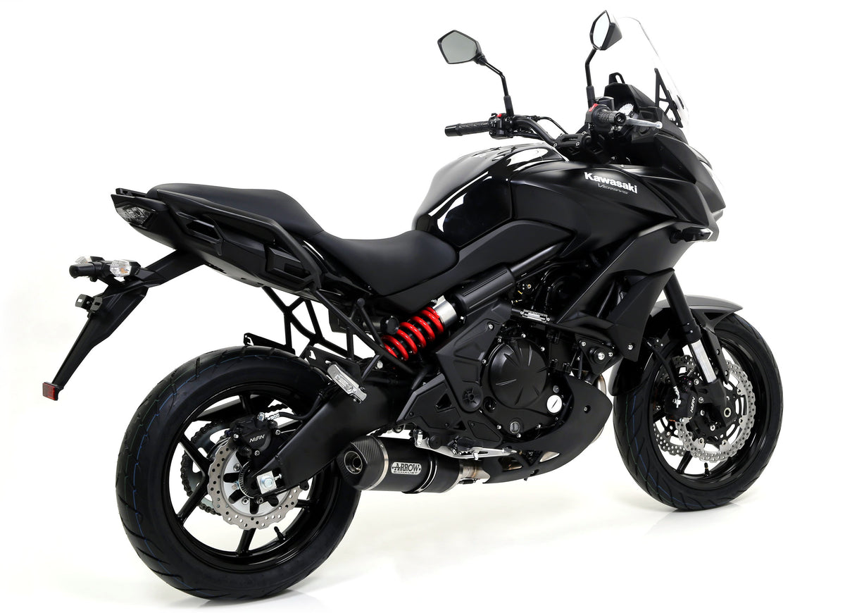 Arrow Race-Tech Aluminium Dark" Slip On With Carbon End Cap"