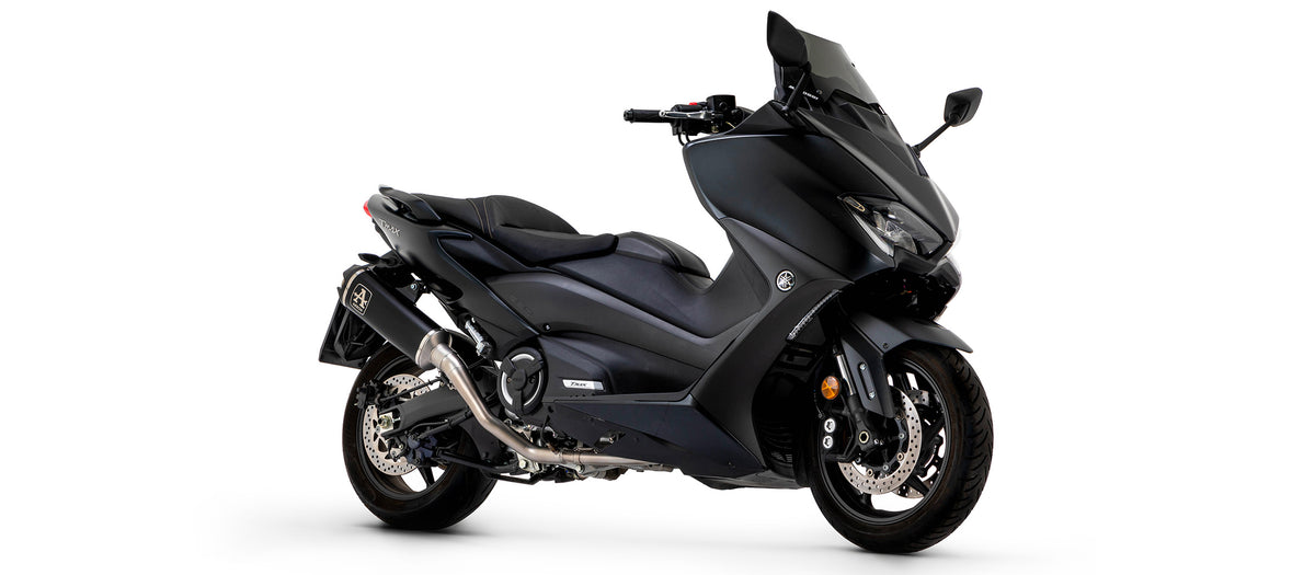 Full System With Indy Race Titanium Dark" Slip On"