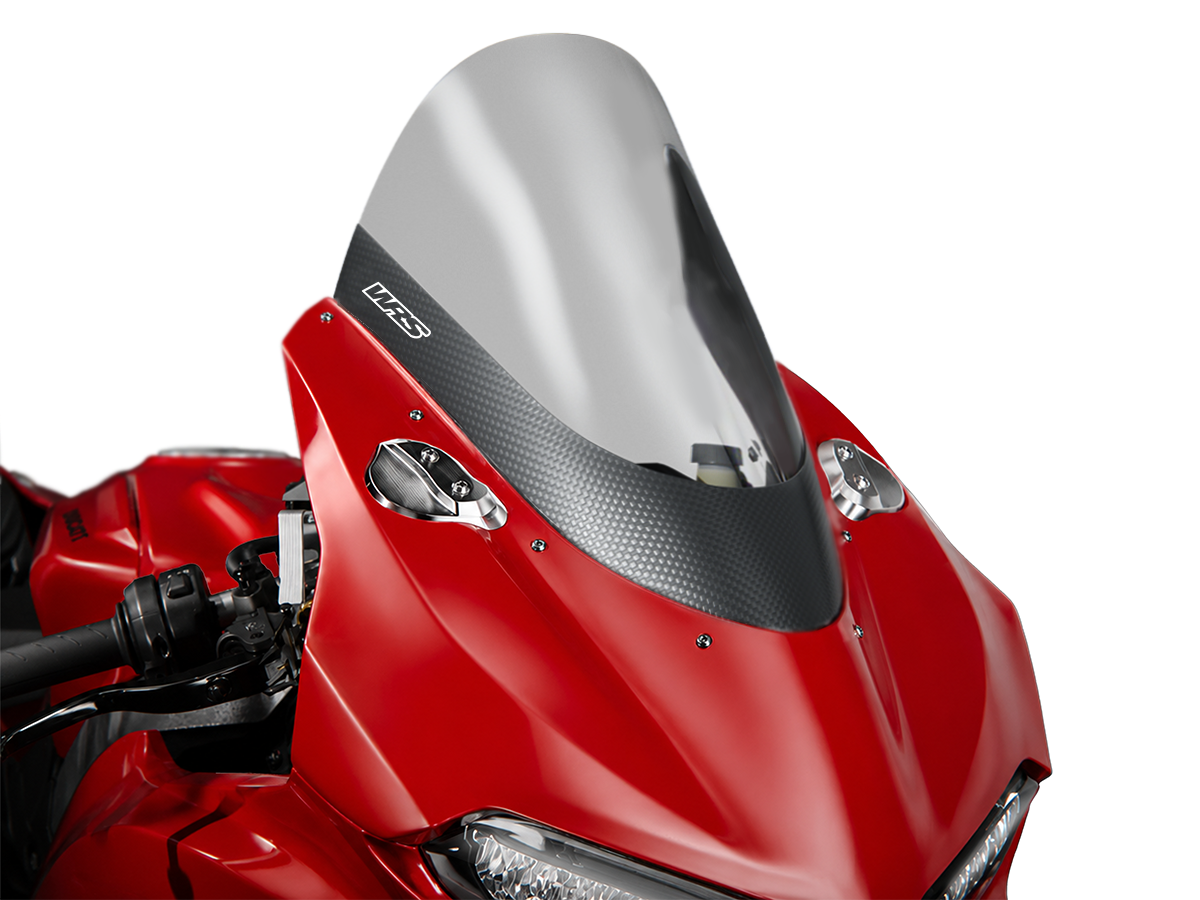 WRS Carbonskin Windscreen Cover Carbon Plain Glossy WRS Ducati Panigale V2 / S 2025-2026