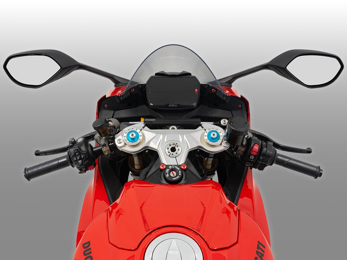 MPSS01 - PANIGALE V2 MY 2025 CLAMPS FOR MOUNTING RACING HALF-HANDLEBARS