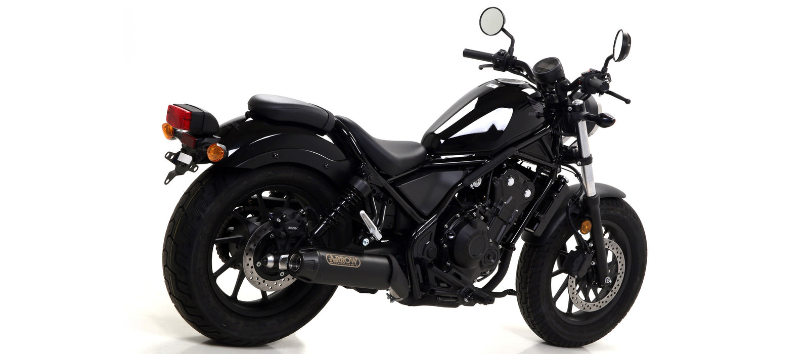 Arrow Rebel Dark" Slip On With Carbon End Cap"