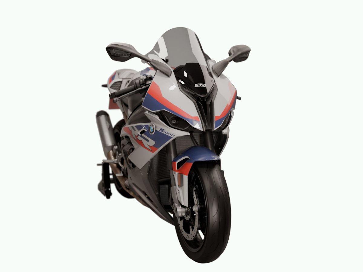 WRS RACE HIGH WINDSCREEN BMW S 1000 RR 2019-2025 / M 1000 RR 2020-2022