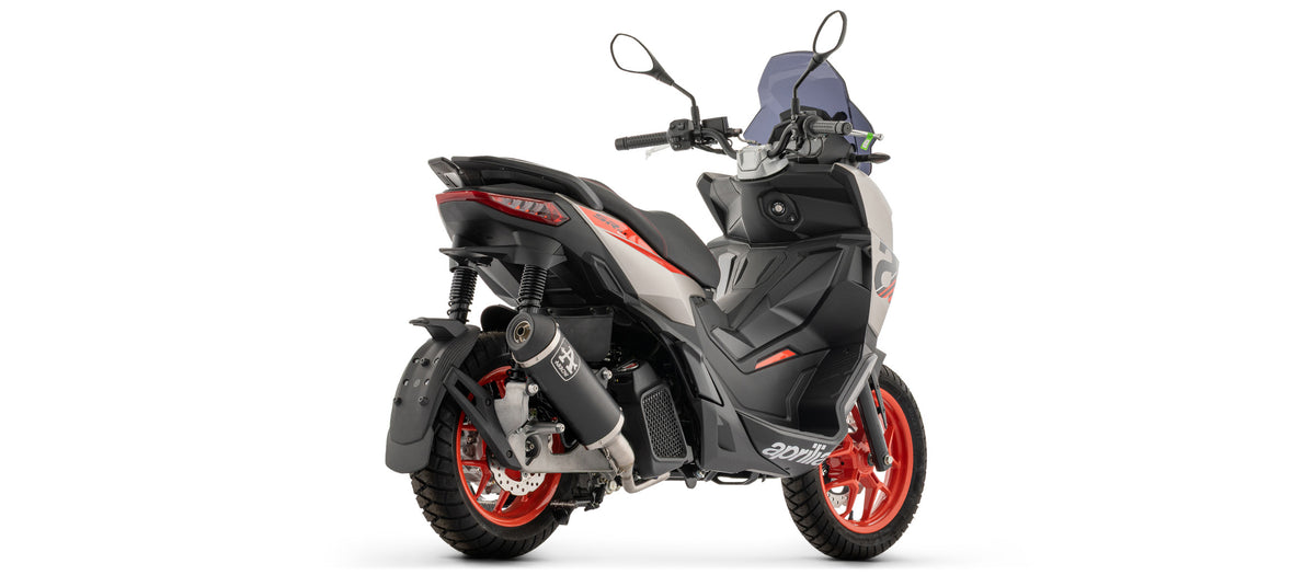 Arrow Full System With Urban Aluminium Dark" Slip On With Steel "Dark" End Cap"