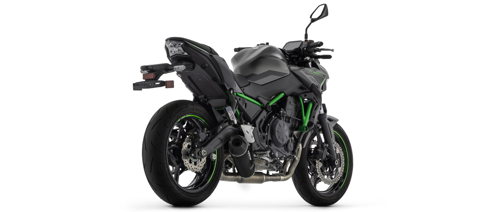 Arrow Full System With Indy Race Evo Aluminium Dark" Slip On"