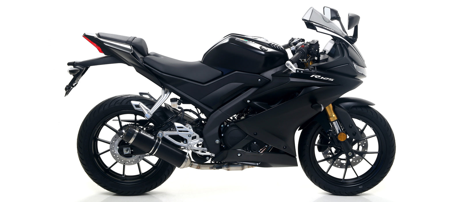 Arrow Thunder Aluminium Dark" Slip On With Carbon End Cap"