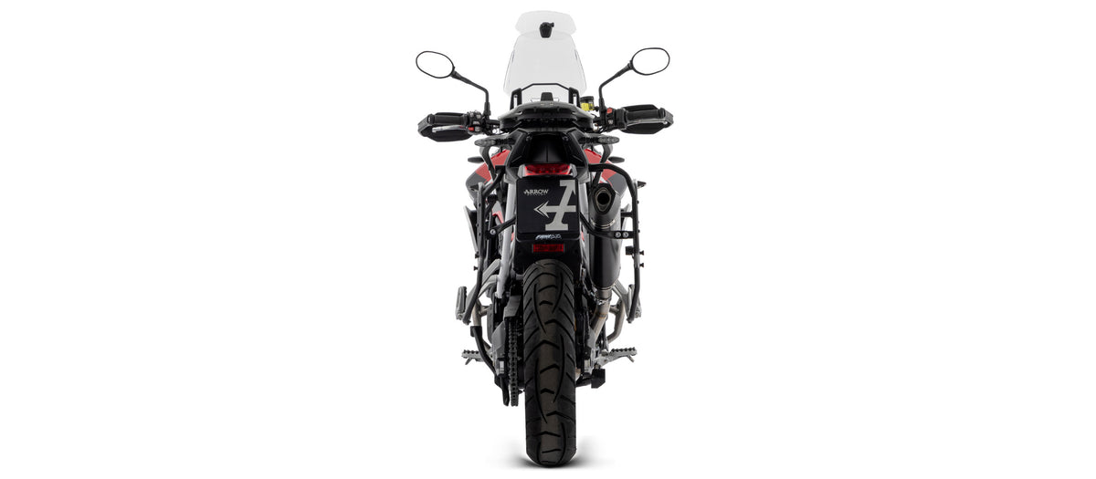 Arrow Veloce Aluminium Dark" Slip On For Sidebags"
