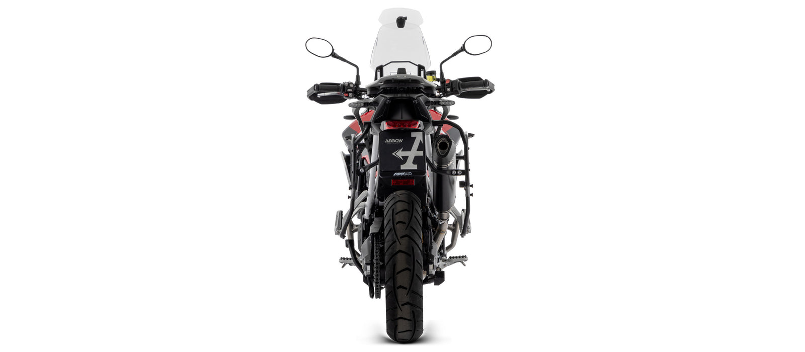 Arrow Veloce Aluminium Dark" Slip On For Sidebags"