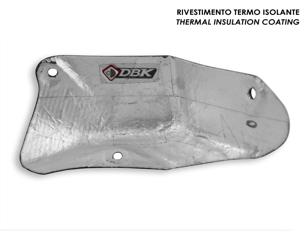 CRB161O - HM 698 MONO MATT CARBON HEAT GUARD