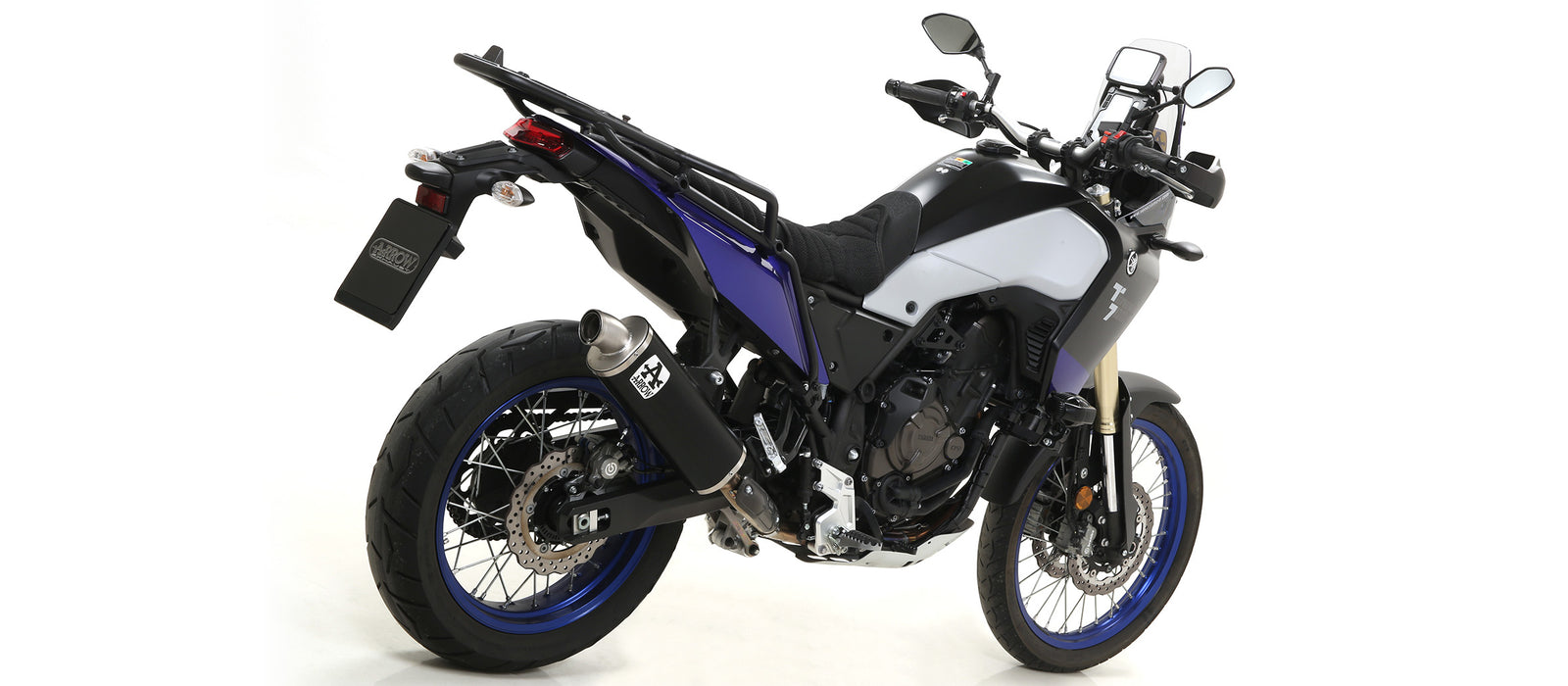 Arrow Indy-Race Aluminium Dark" Slip On With Steel End Cap"