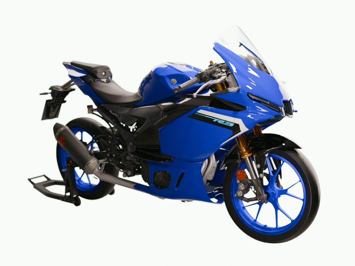 WRS Race High Windscreen Yamaha R3 2019-2026 - CLEAR