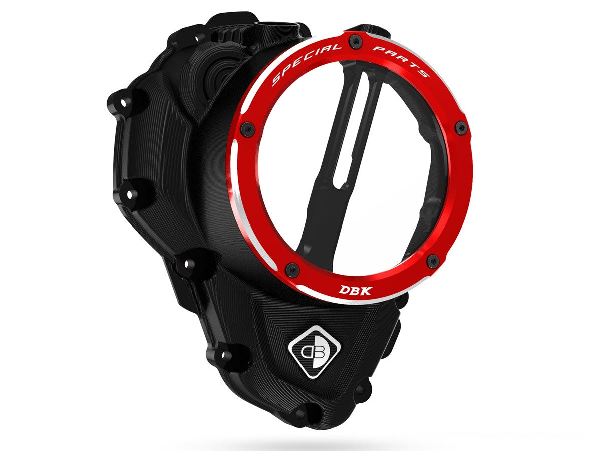 CCDV11 - TRIUMPH CLEAR CLUTCH COVER OIL BATH 3D-EVO