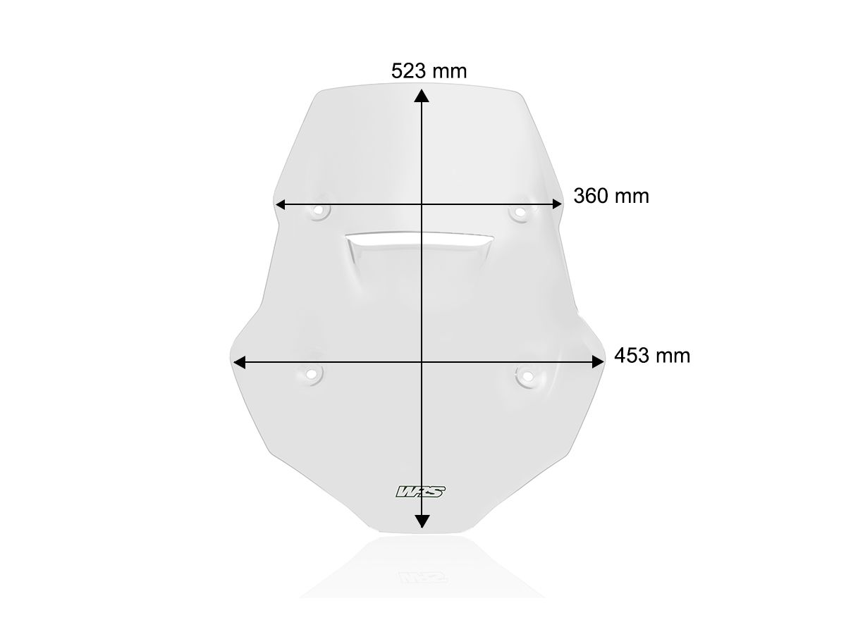 WRS TOURING WINDSCREEN CF MOTO 800 MT 2022-2024