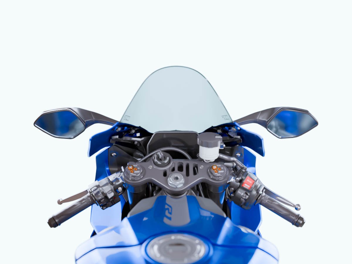 WRS RACE HIGH WINDSCREEN YAMAHA R1 / M 2020-2024