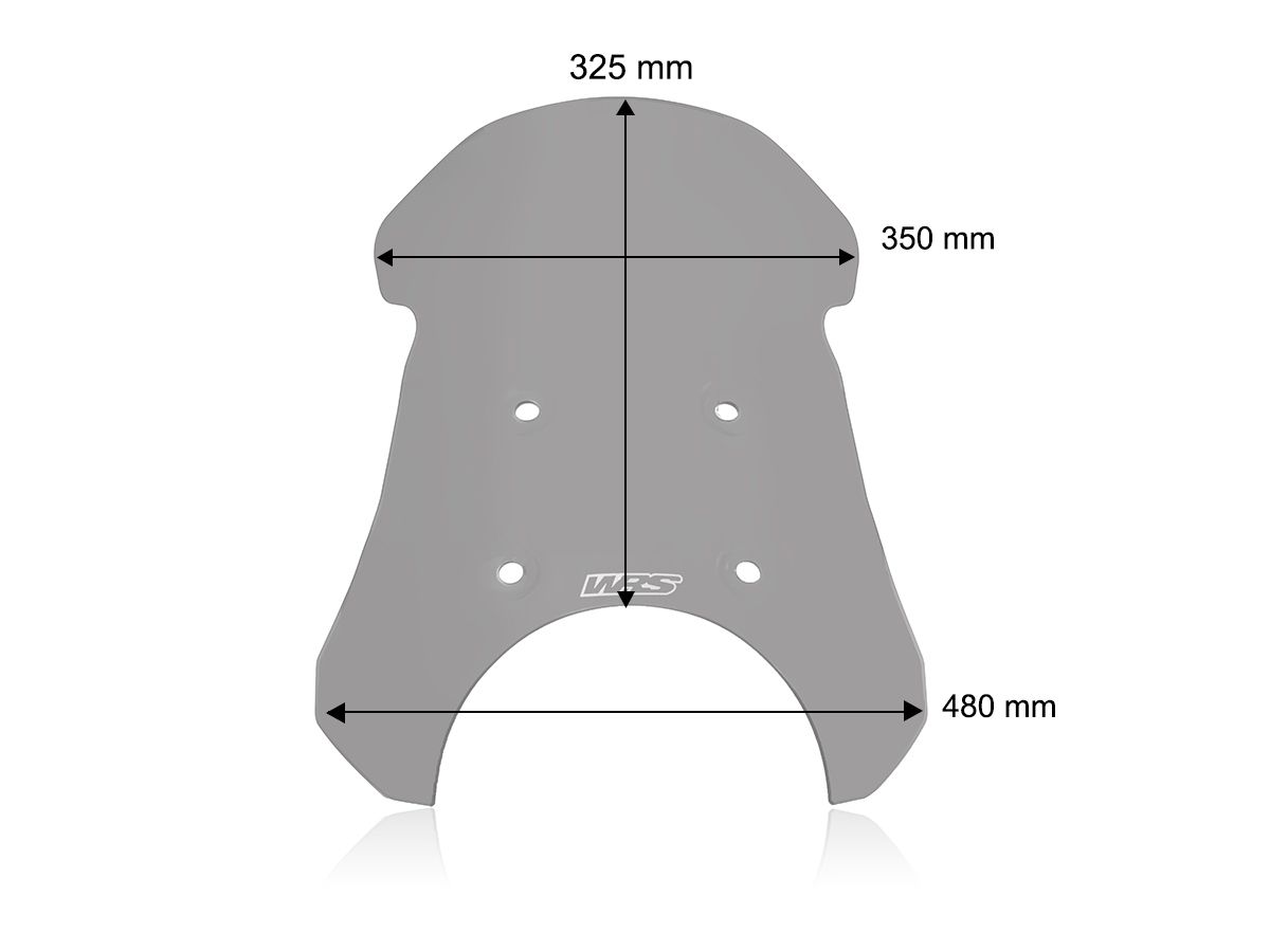 WRS TOURING WINDSCREEN ROYAL ENFIELD HIMALAYAN 450 2024-2025