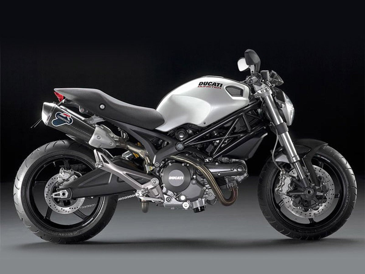 013CR - PAIR OF TERMIGNONI RACING SILENCERS CARBON DUCATI MONSTER