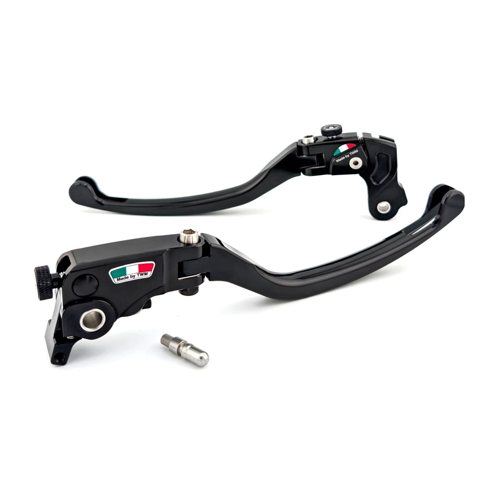 TWM Brake and Clutch Lever Set Standard Length for MV Agusta - LMD.R.03+LMS.R.04