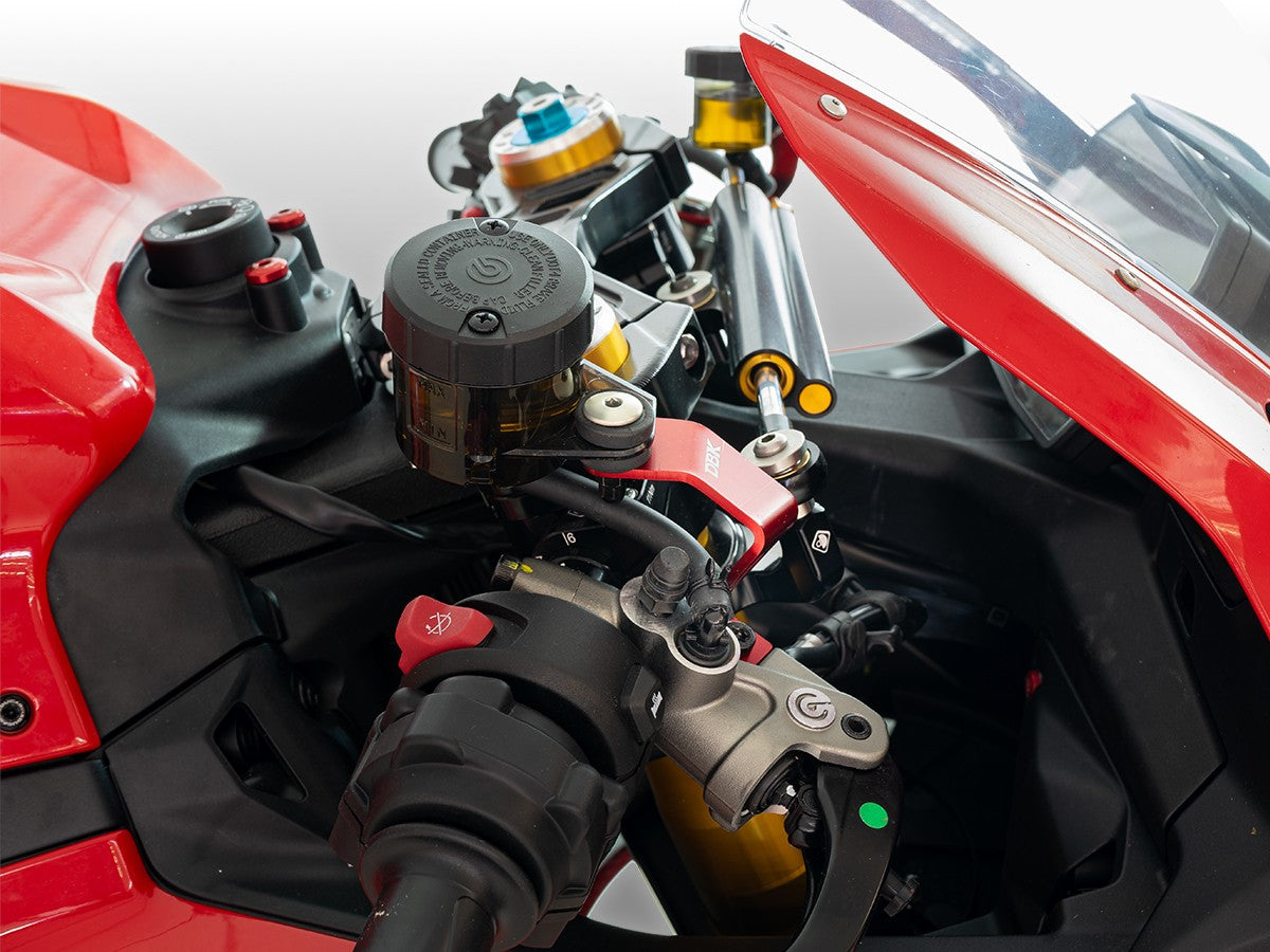STA26 - PANIGALE V2 MY25 RACING BRAKE FLUID RESERVOIR BRACKET