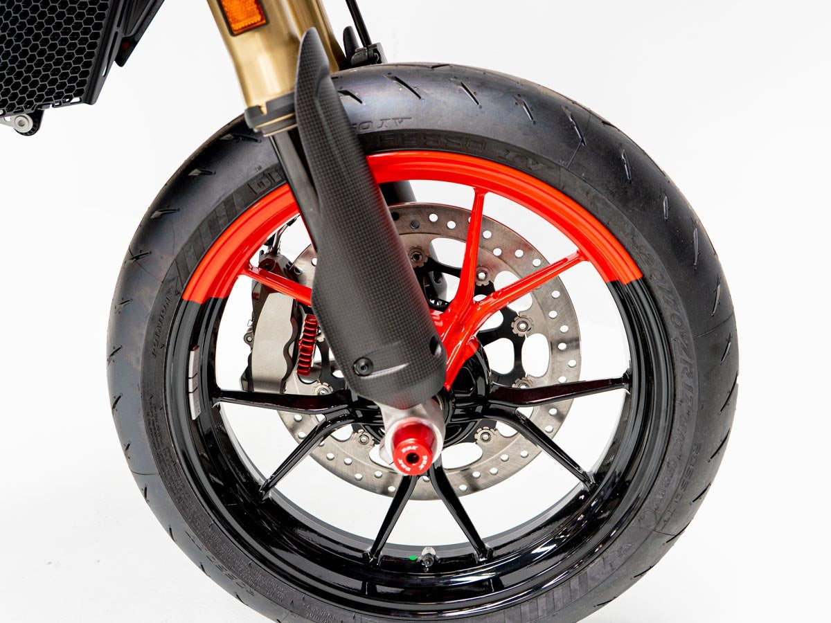 CRB150O - HM 698 MONO MATT CARBON FRONT FORK COVERS