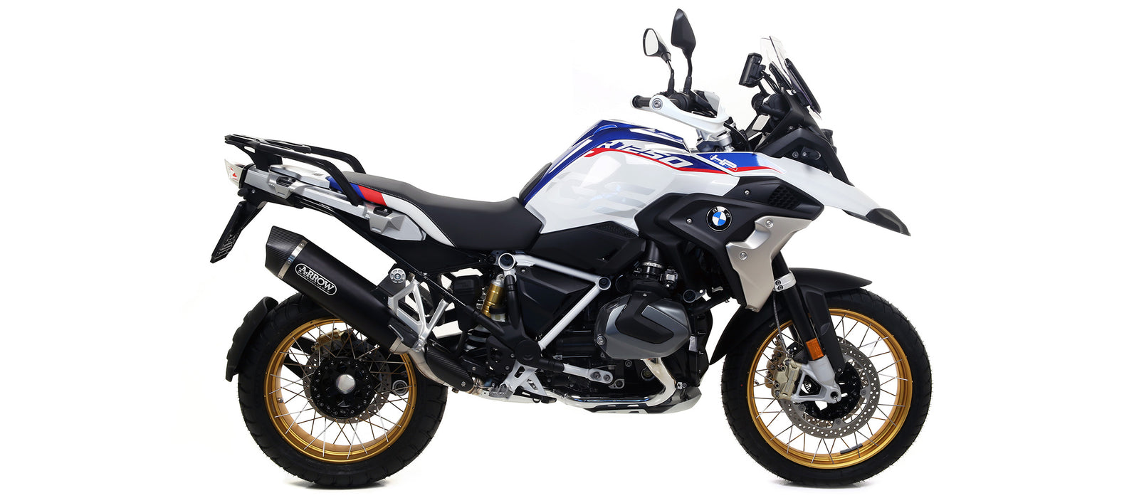 Arrow Maxi Race-Tech Aluminium Dark" Slip On With Carbon End Cap"