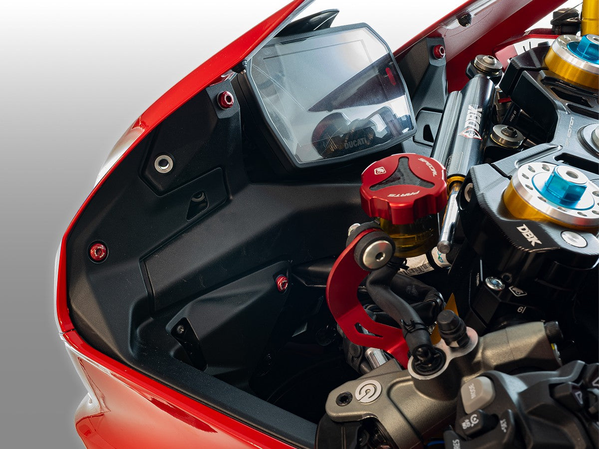 KVT114 Panigale V2 MY 2025 Dashboard Screws Kit