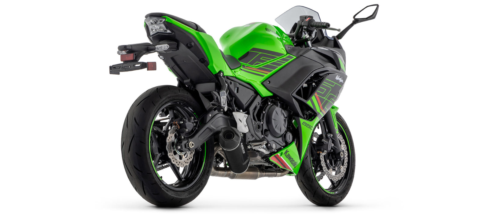 Arrow Full System With Indy Race Evo Aluminium Dark" Slip On"