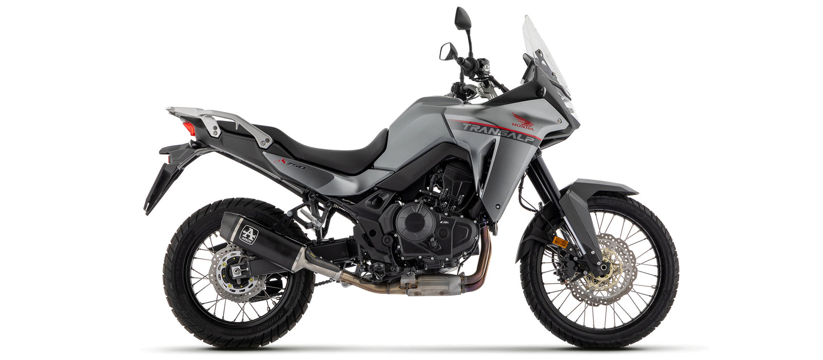 Arrow Indy Race Aluminium Dark" Slip On With Carbon End Cap"