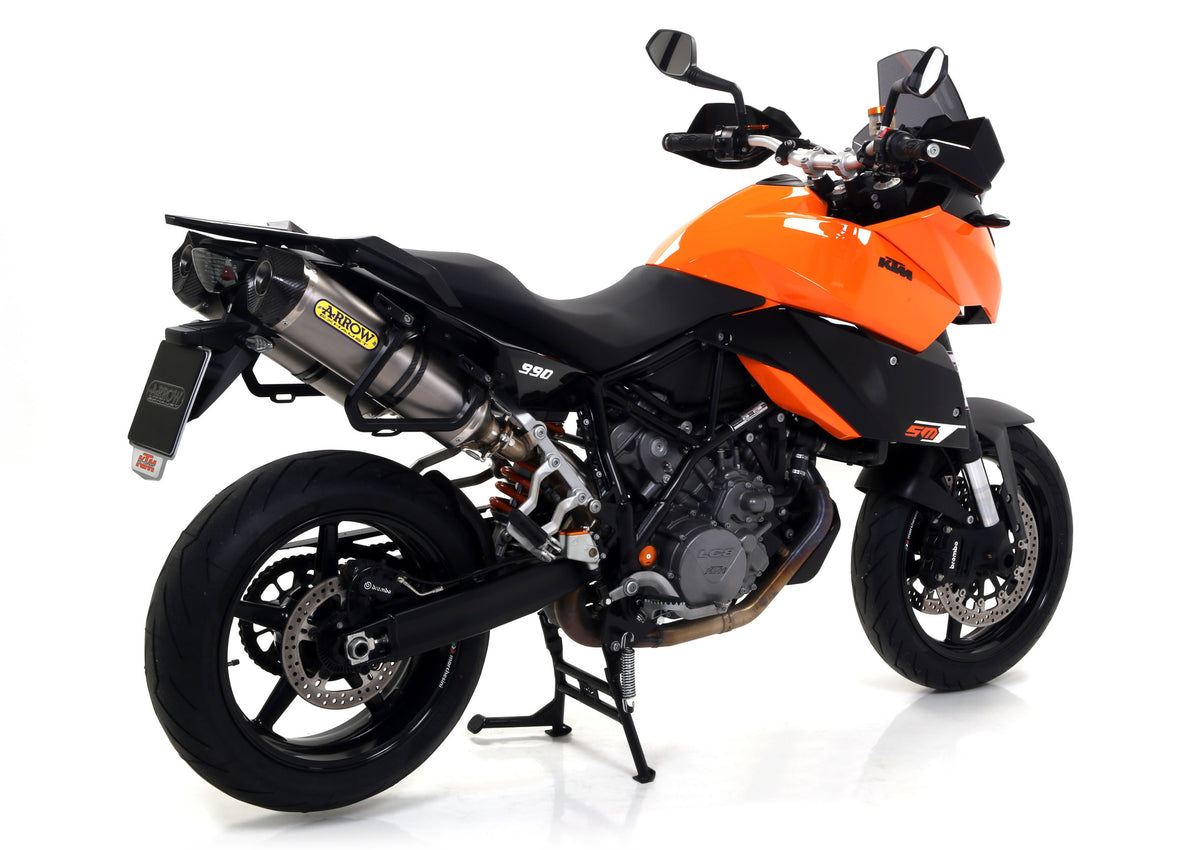 Arrow Race-Tech Aluminium Slip Ons With Carbon End Cap