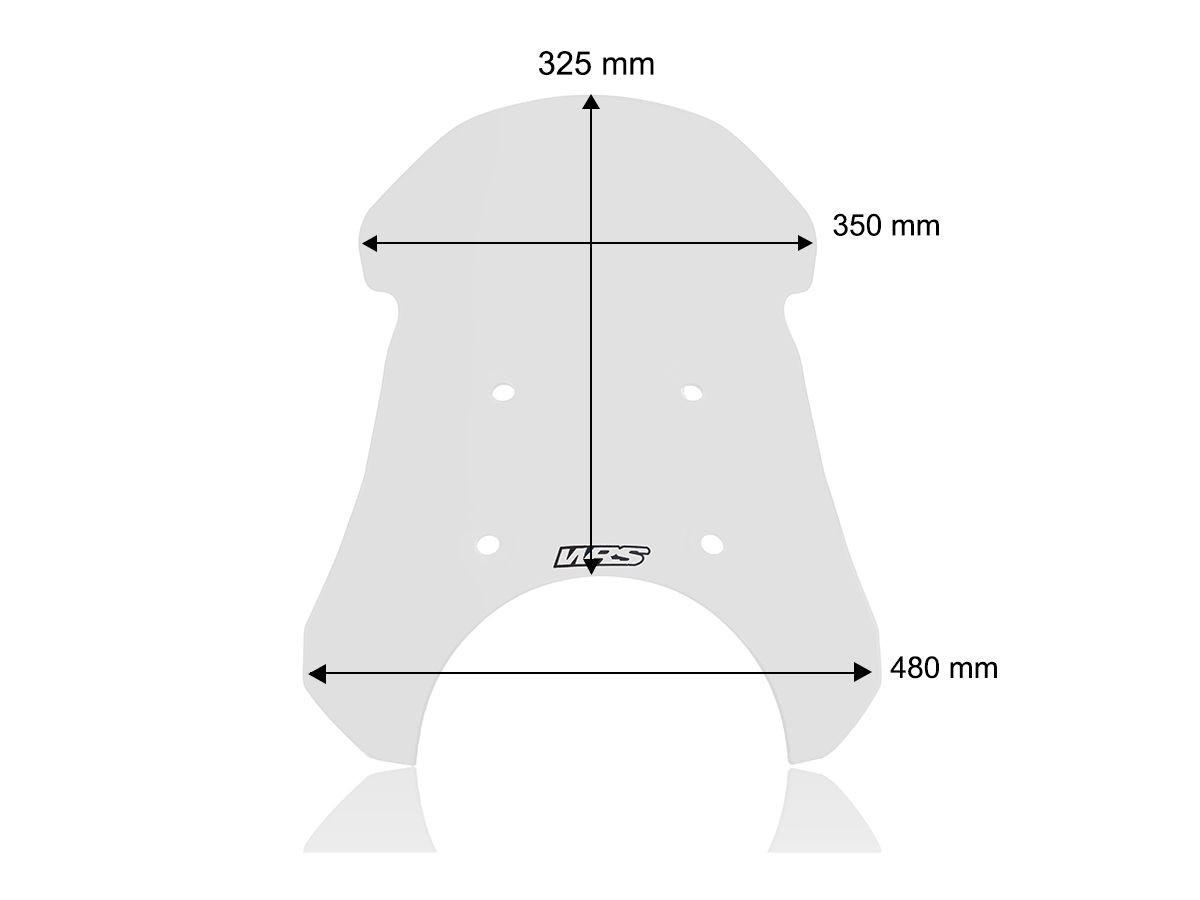 WRS TOURING WINDSCREEN ROYAL ENFIELD HIMALAYAN 450 2024-2025