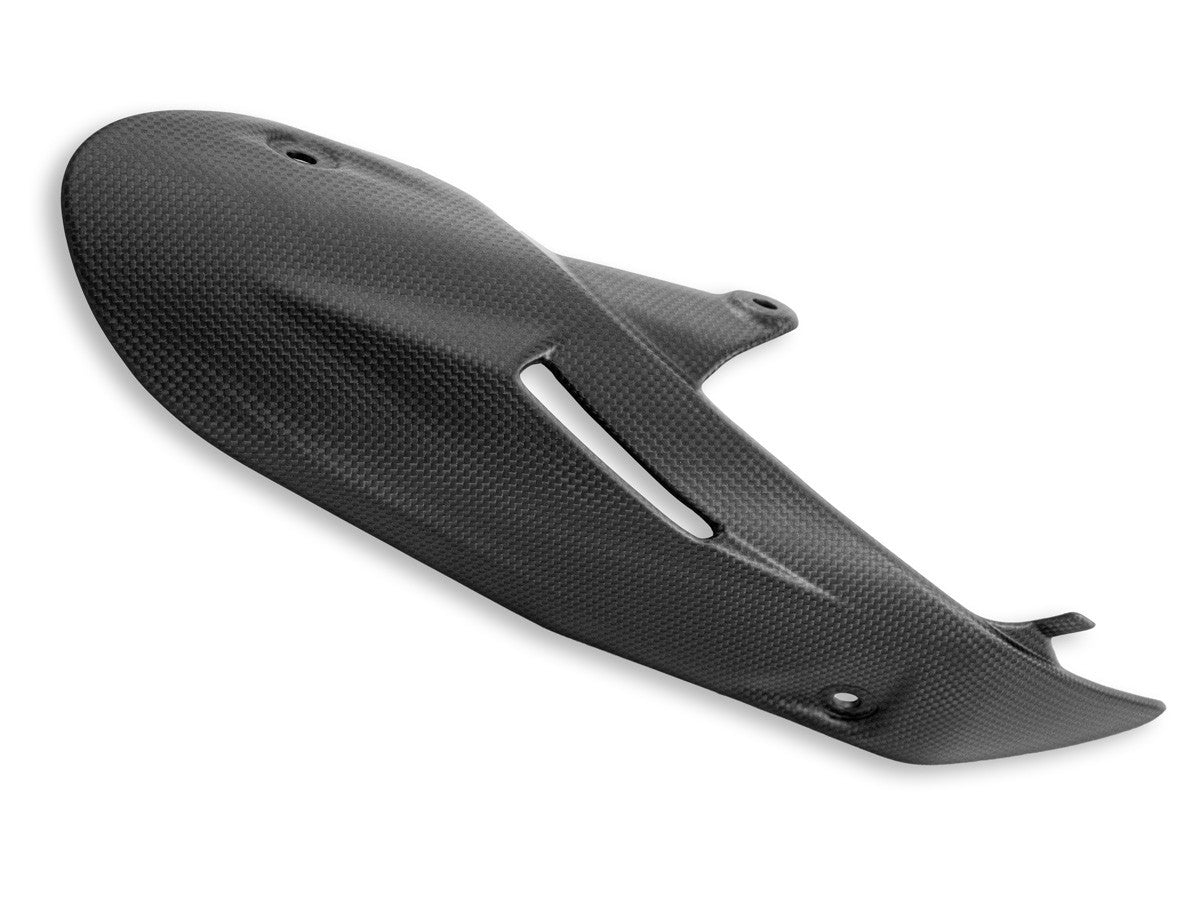 CRB162O - HM 698 MONO MATT CARBON EXHAUST TOP GUARDS