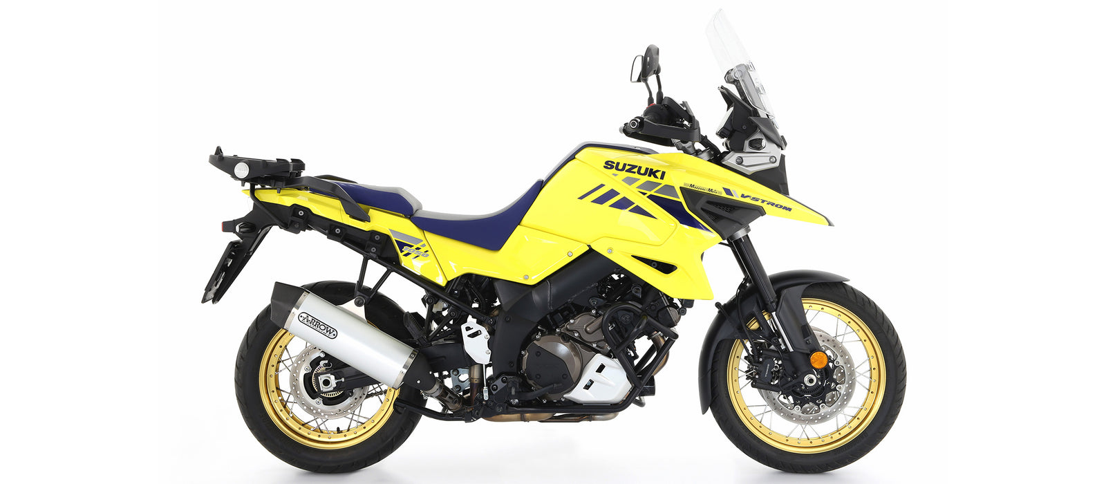 Arrow Maxi Race-Tech Aluminium Slip On With Carbon End Cap