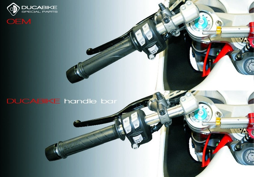 TM03 - ADJUSTABLE HANDLEBAR TUBES 10 DEGREES