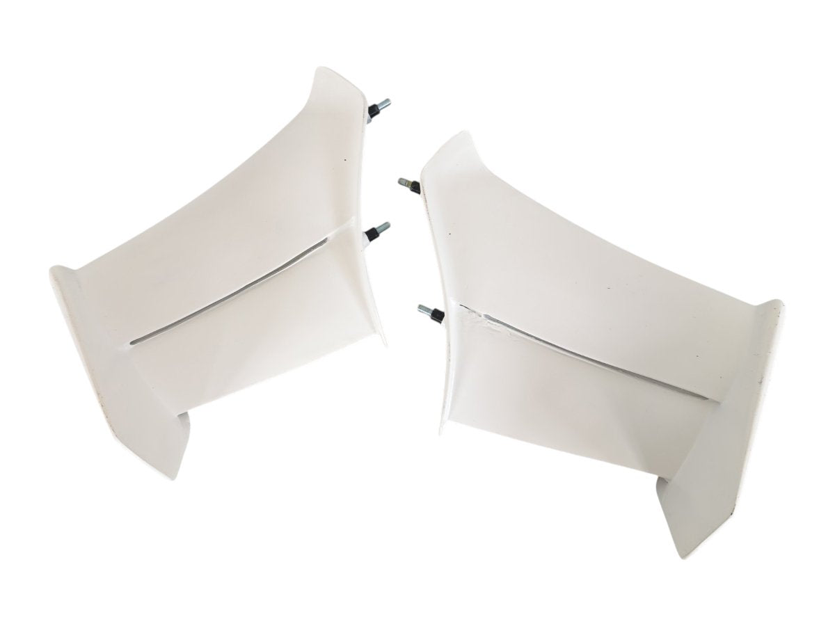 WRS Fiberglass Winglets Ducati Panigale V4 / S 2025-2026 - RAW WHITE