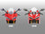MPSS01 - PANIGALE V2 MY 2025 CLAMPS FOR MOUNTING RACING HALF-HANDLEBARS