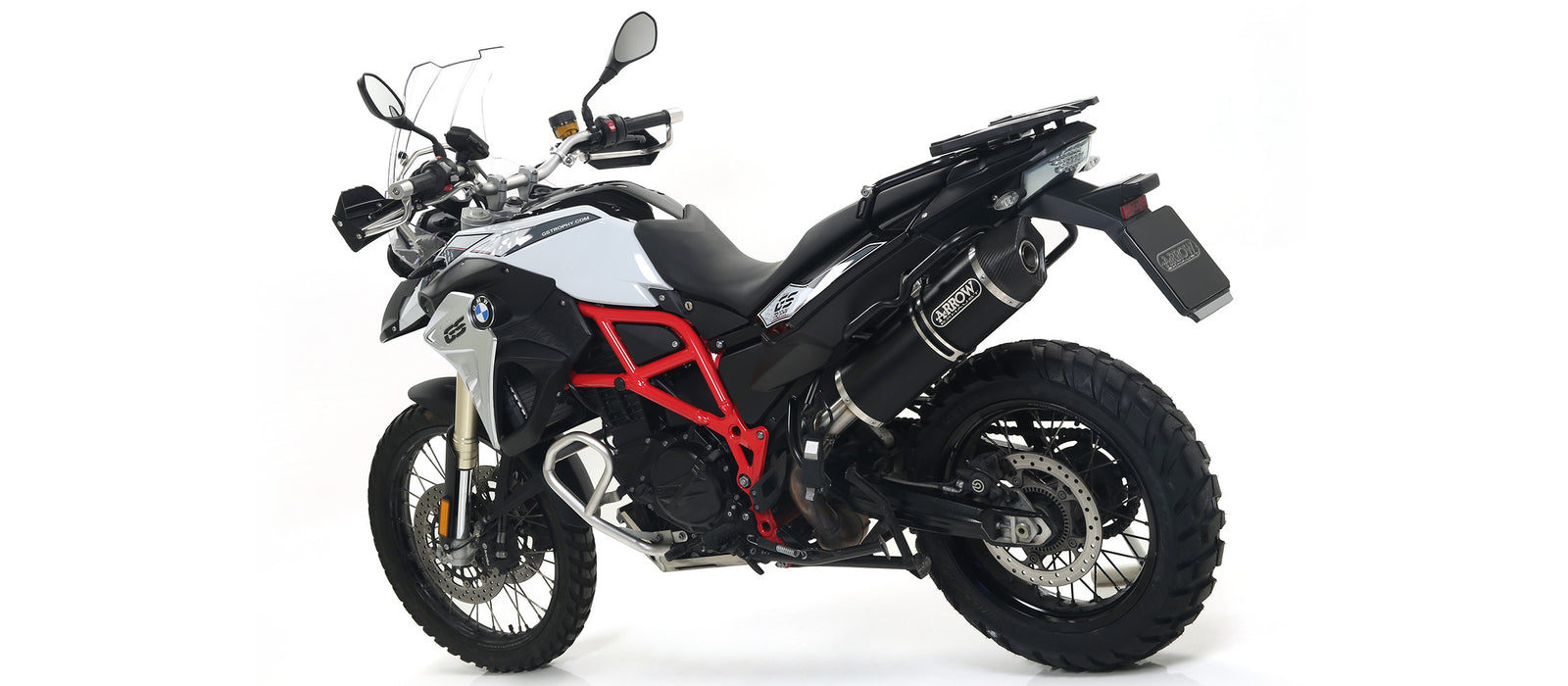 Arrow Maxi Race-Tech Aluminium Dark" Slip On With Carbon End Cap"