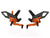 PRKTM01 - KTM 990 DUKE ADJUSTABLE PILOT REARSETS KIT