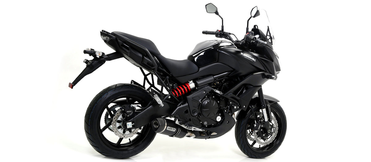Arrow Race-Tech Aluminium Dark" Slip On With Carbon End Cap"