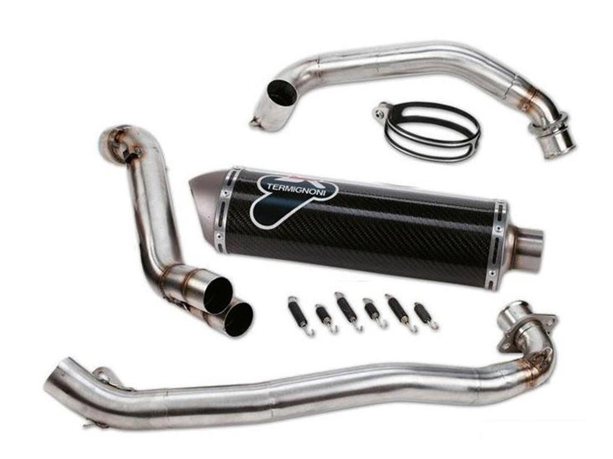 031CR Complete Exhaust Termignoni Carbon Ducati Hypermotard 796