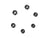 6DSB03 - NUTS SET REAR SPROCKET CARRIER