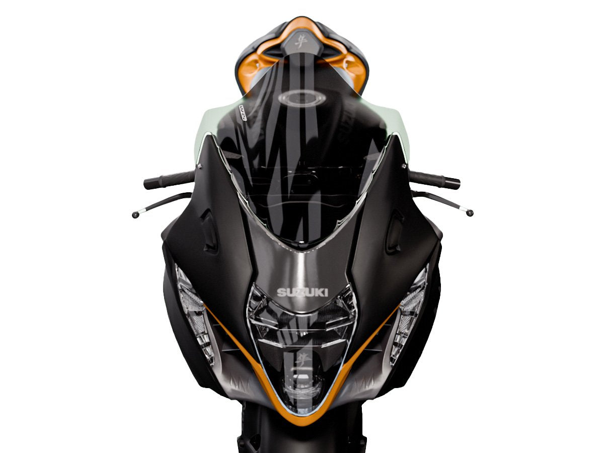 WRS Race High Windscreen Suzuki GSX-R 1300 Hayabusa 2021-2025 - LIGHT SMOKE