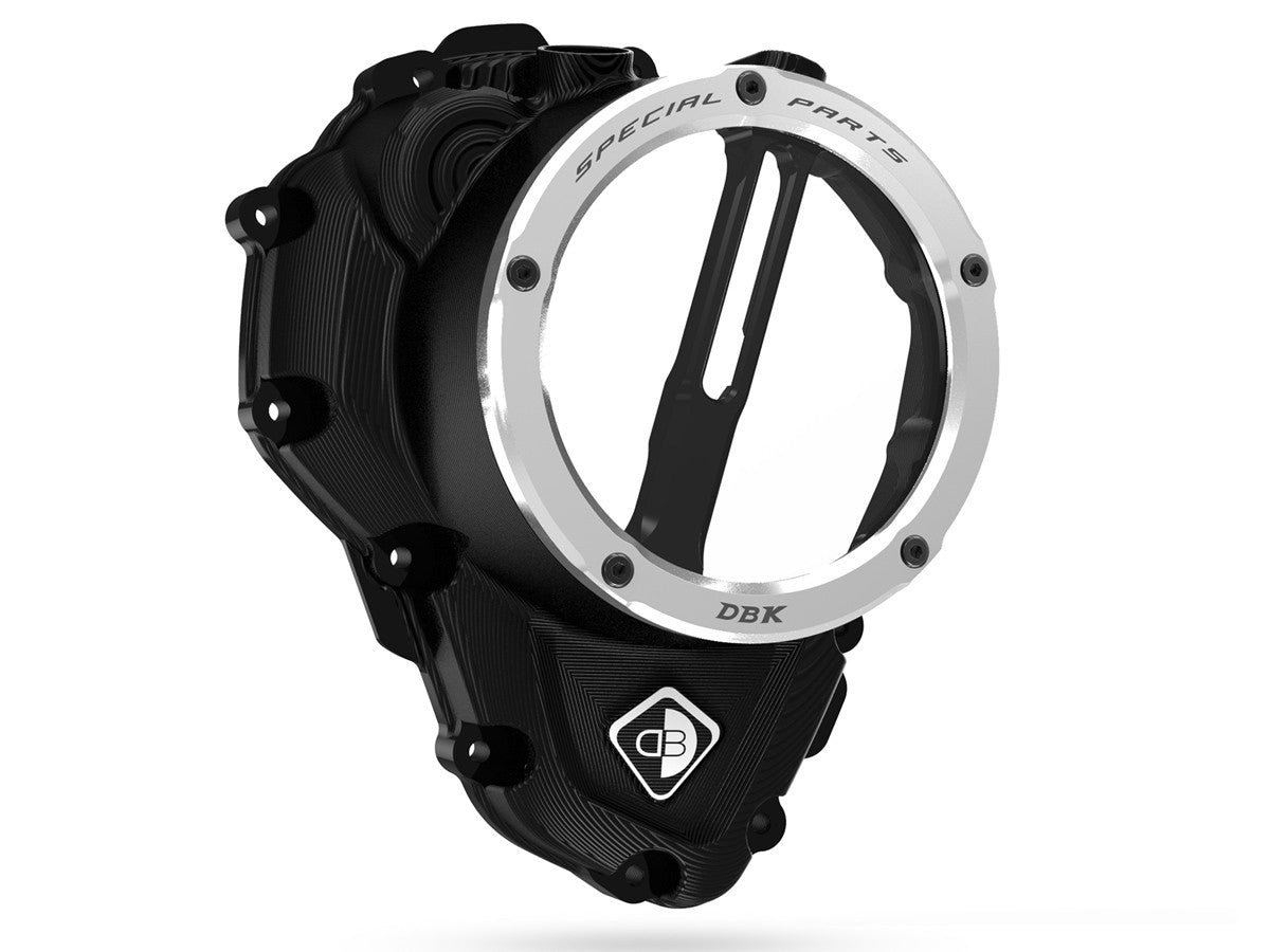 CCDV11 - TRIUMPH CLEAR CLUTCH COVER OIL BATH 3D-EVO