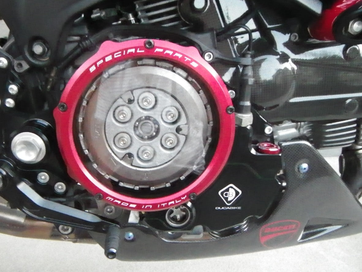 CCDV01 - CLEAR CLUTCH COVER OIL BATH