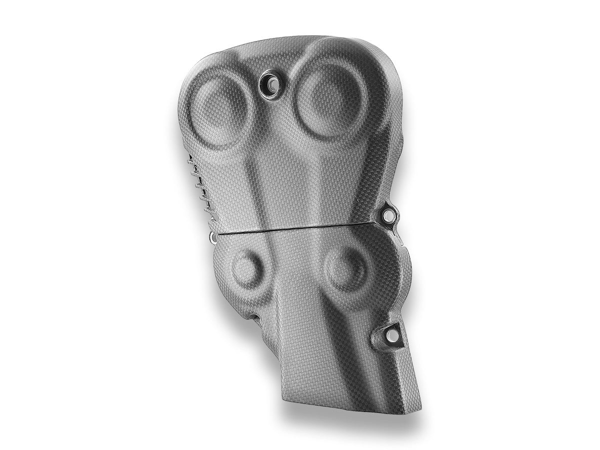 CRB195O - HM 950 MATT CARBON BELT COVERS