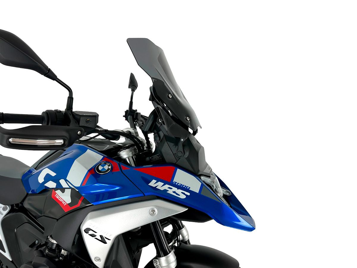WRS Touring Windscreen With Radar BMW R 1300 GS 2023-2026 - DARK SMOKE
