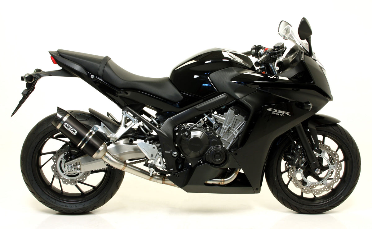 Arrow Street Thunder Aluminium Dark" Slip On With Carbon End Cap"