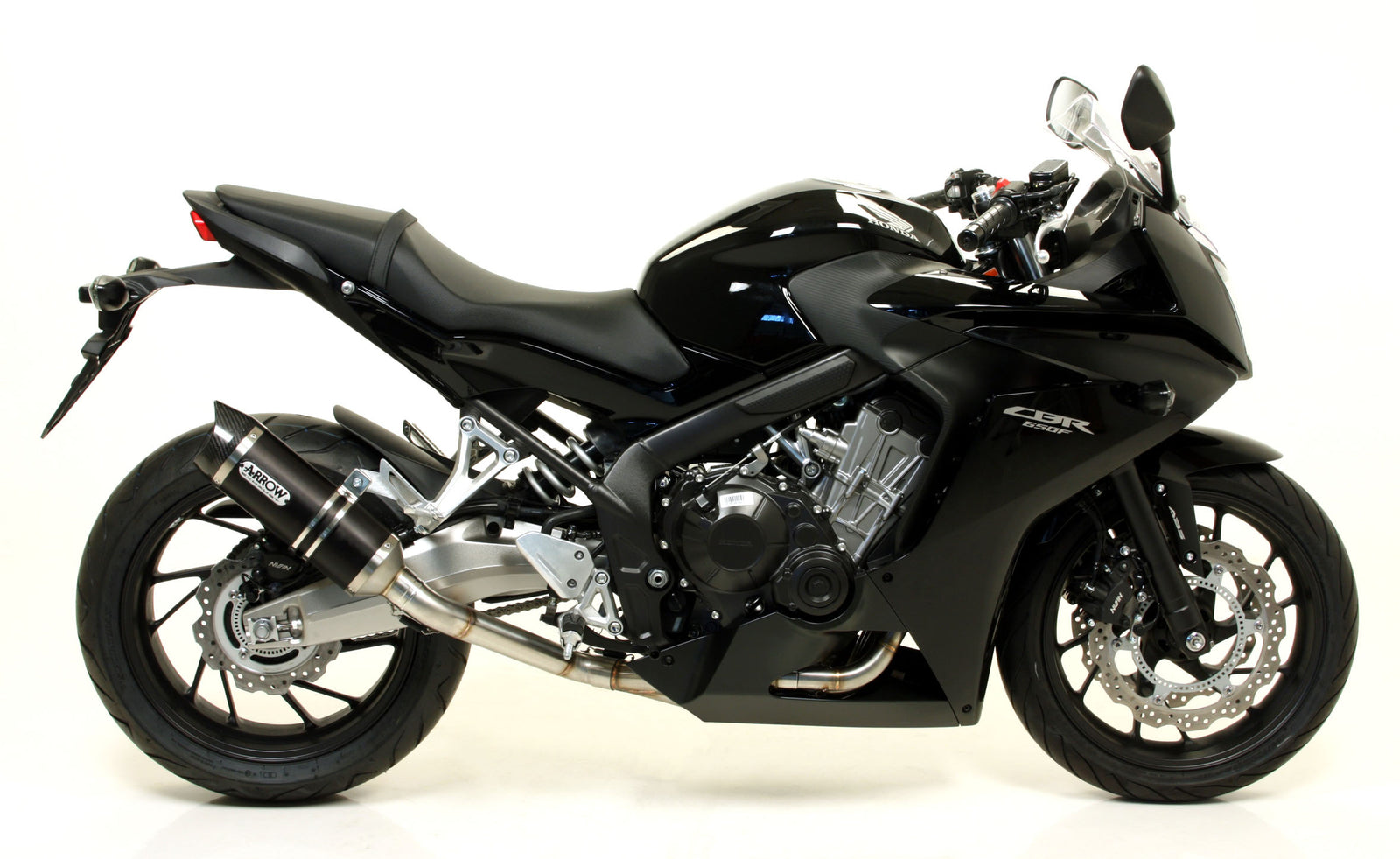Arrow Street Thunder Aluminium Dark" Slip On With Carbon End Cap"