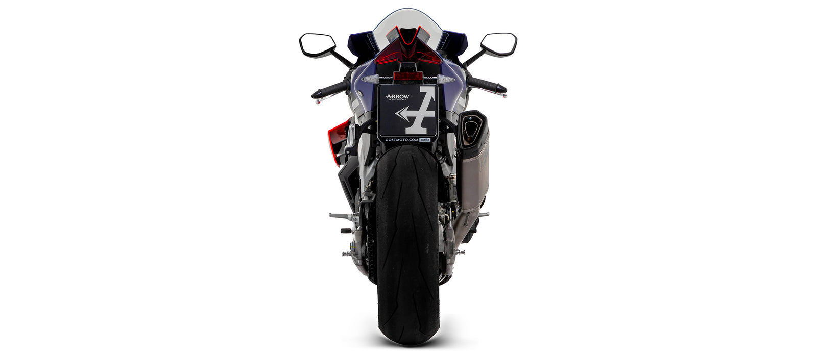 Arrow Pista Titanium Slip On Kit