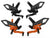 PRKTM01 - KTM 990 DUKE ADJUSTABLE PILOT REARSETS KIT