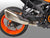 CRB175O - KTM 990 DUKE MATT CARBON MUFFLER COVER