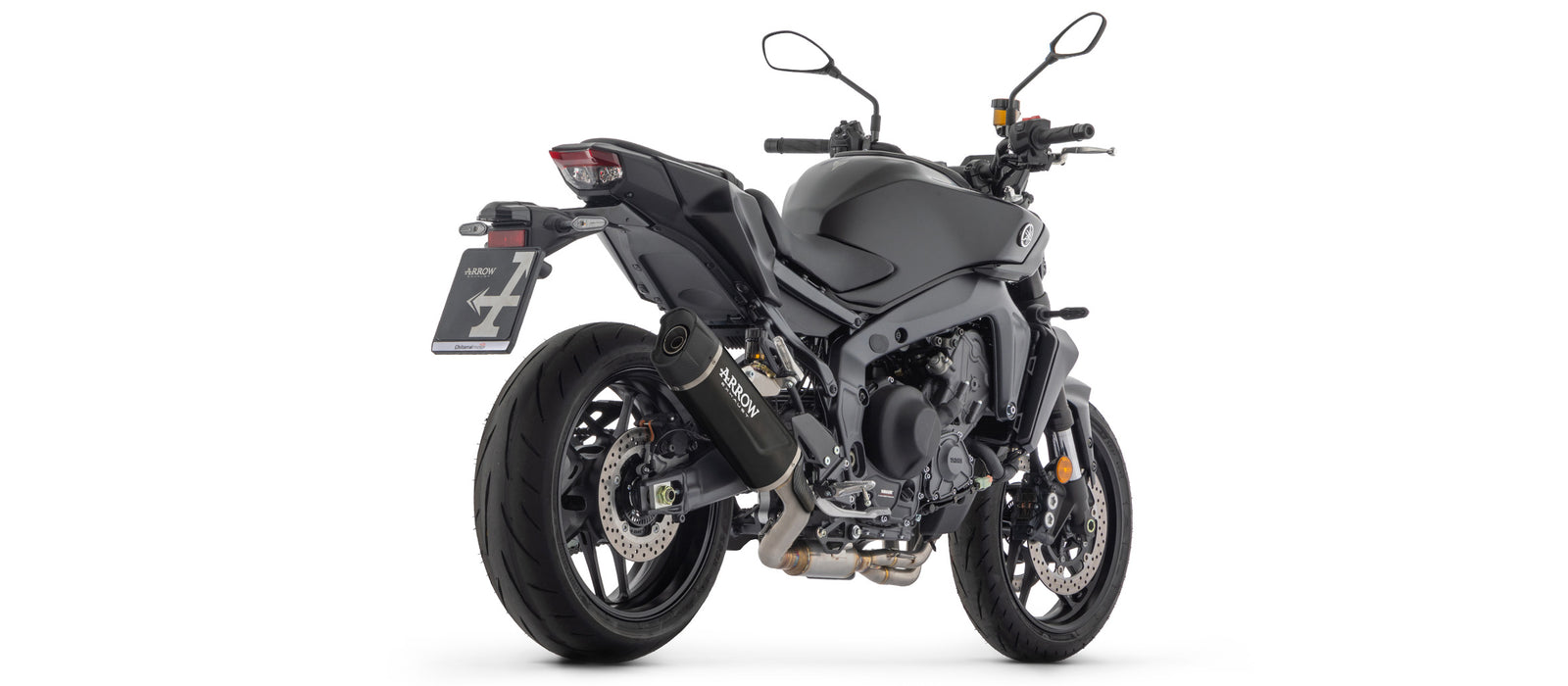 Arrow Full System With Indy Race Evo Aluminium Dark" Slip On"