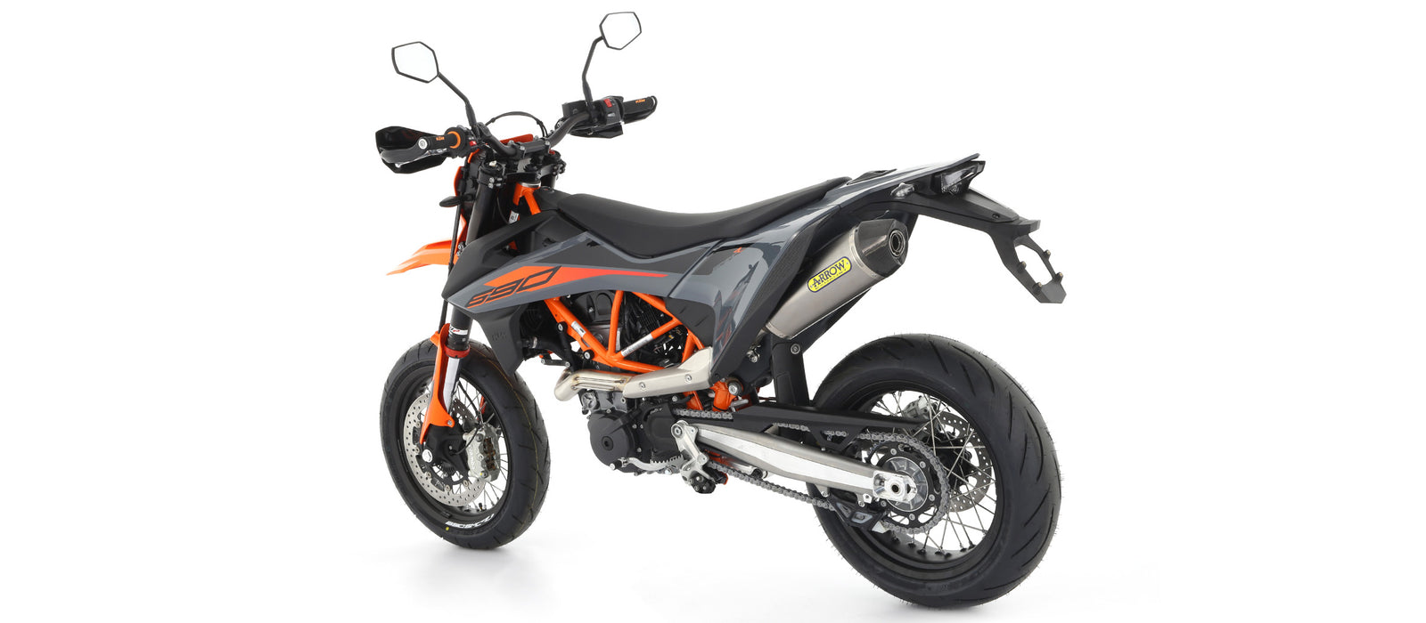 Arrow Race-Tech Titanium Slip On With Carbon End Cap